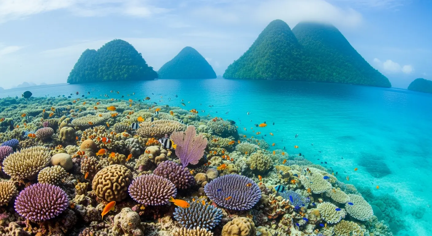 Reef and islands off Halmahera, North Maluku